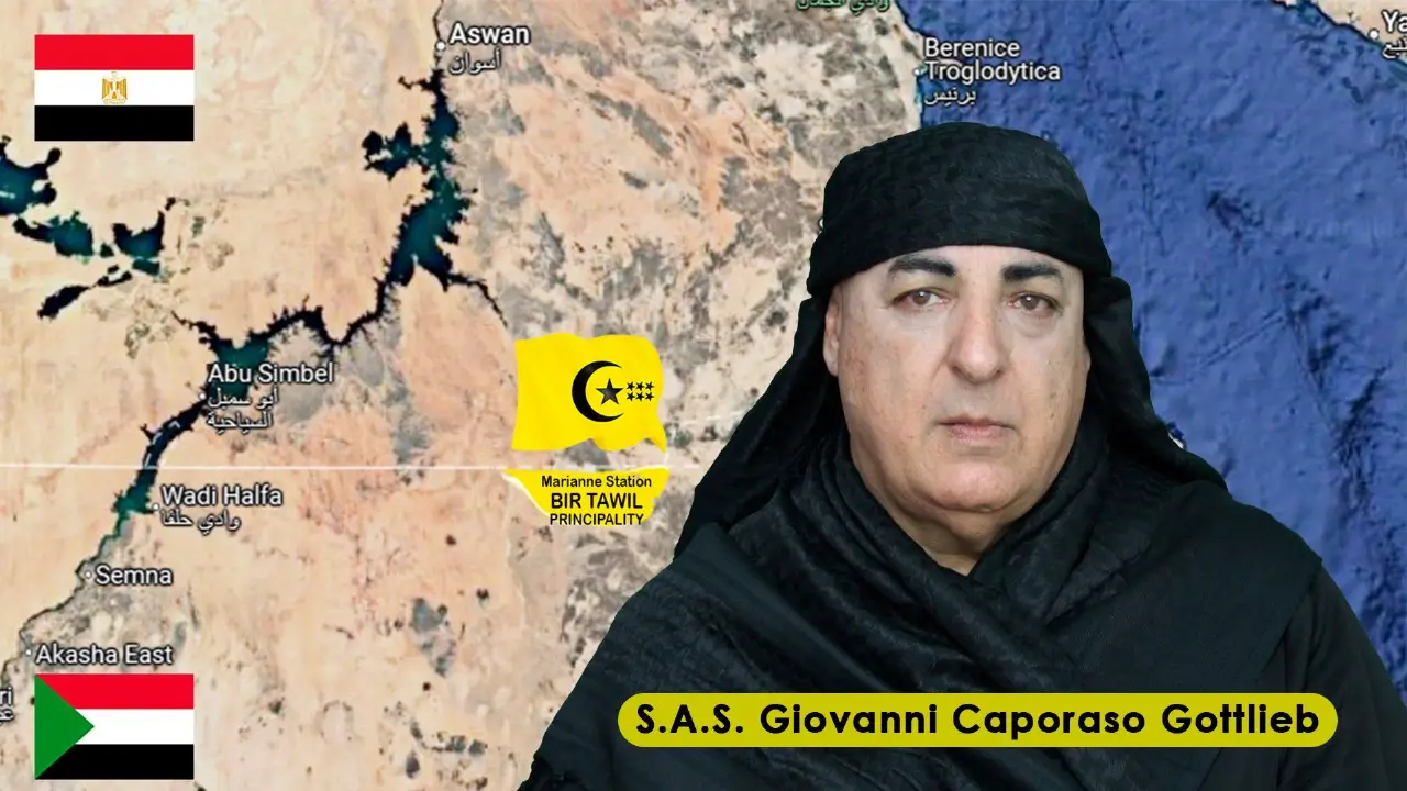Sua Altezza il Principe Giovanni Caporaso, Bir Tawil, Stazione Marianne 1