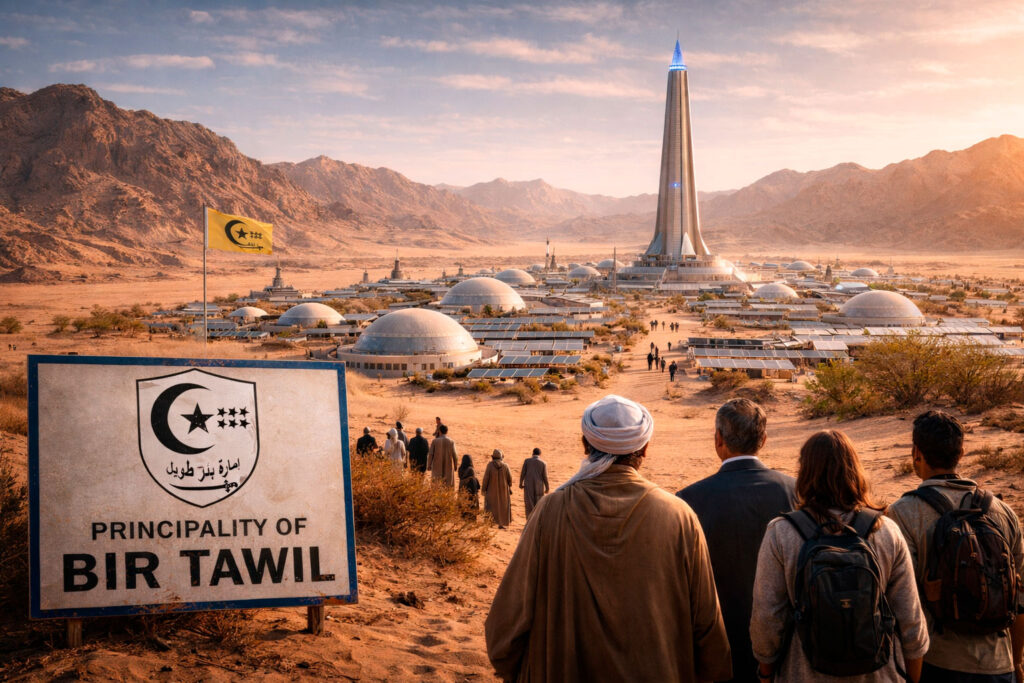 Guardian and Citizen of Bir Tawil, Guardiano e Cittadino di Bir Tawil, Convertirse hoy en Guardián y Ciudadano de Bir Tawil no es un gesto abstracto desligado de la realidad; defiende la libertad y la , ciudadanía, حارسًا ومواطنًا لبير طويل